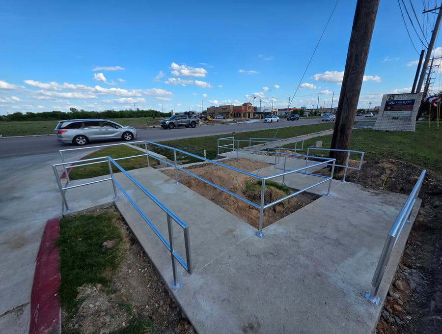 ADA handrails